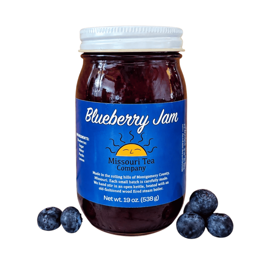 Blueberry Jam 19 oz | The Missouri Tea Company – The Missouri Tea