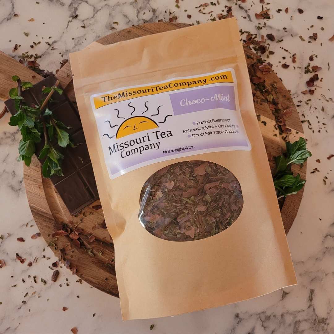 Miskichoco Tea Chocolate Mint Tea | Cacao Husk Spearmint and Peppermint Herbal Tea ...