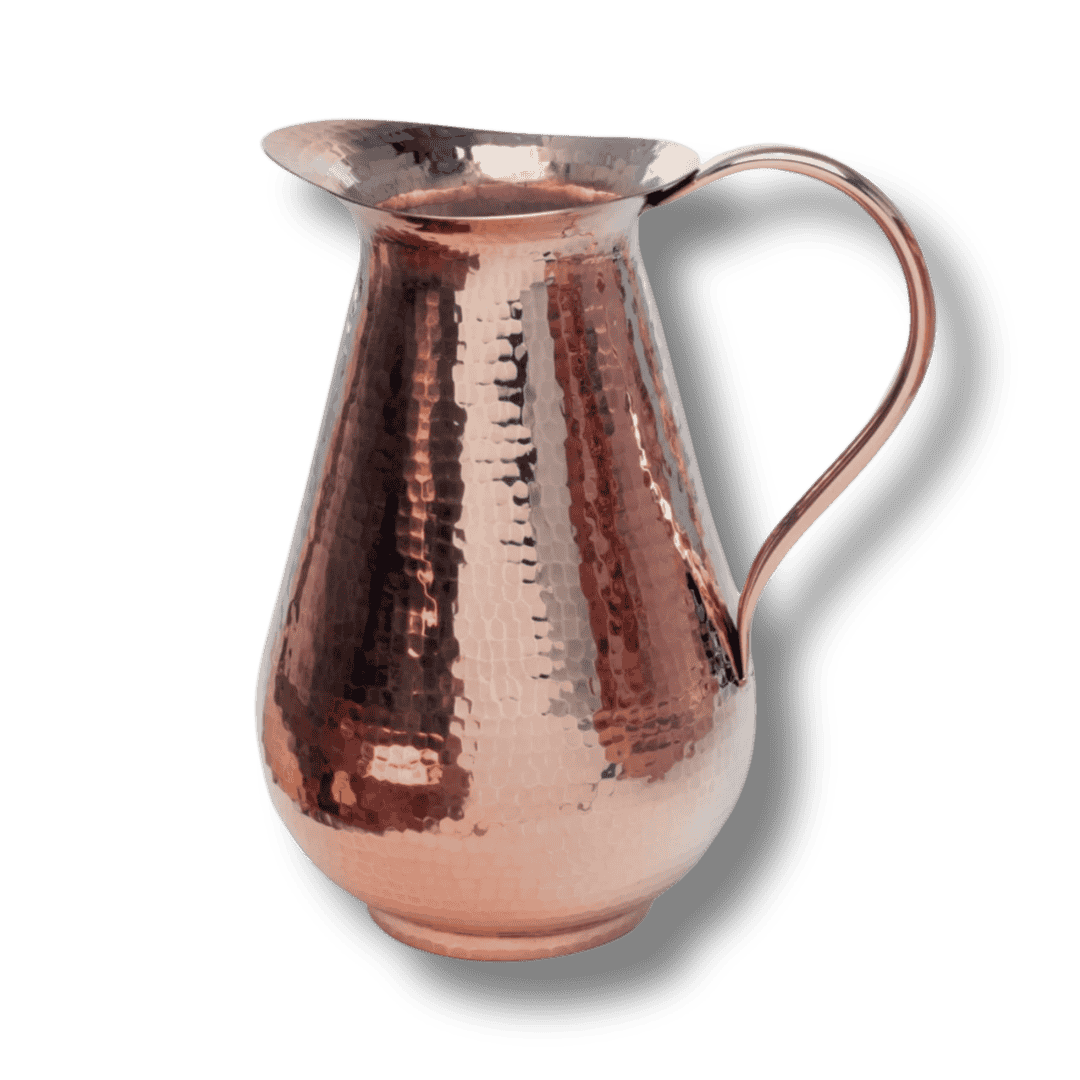Copper Water Pitcher 76 ounces – The Missouri Tea Company
