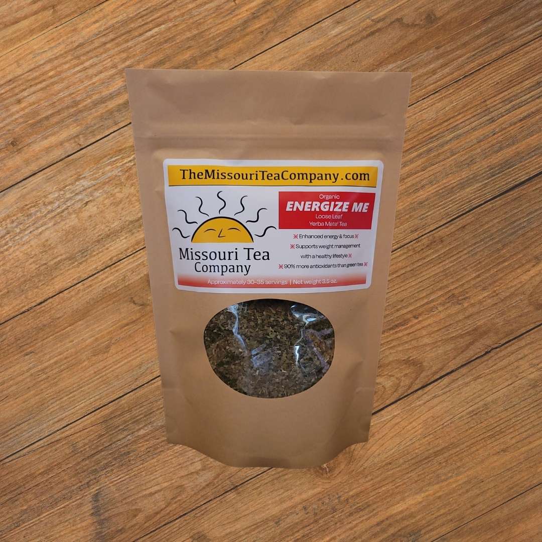 Tea Mo Using Energize Me Herbal Tea | Natural Energy Tea Blend | Missouri Tea Compa ...