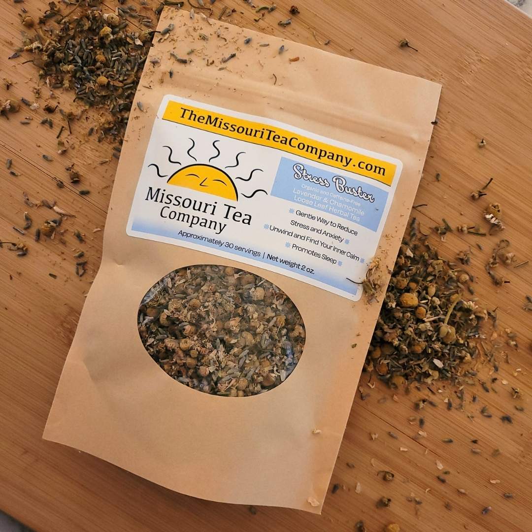 Tea Mo Using Stress Buster Herbal Tea | Missouri Tea Company – The Missouri Tea Company